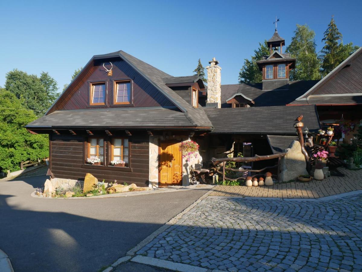 Penzion Obora Простршедни Бечва Экстерьер фото